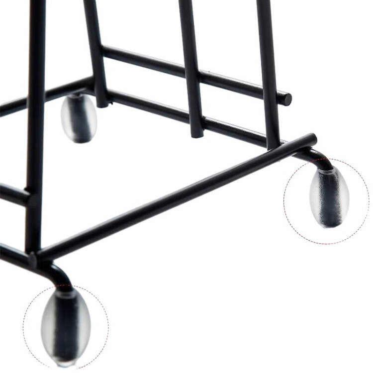 Maxcook Cutting Board Rack Pot Lid Rack Black Drain Rack Storage Rack ...